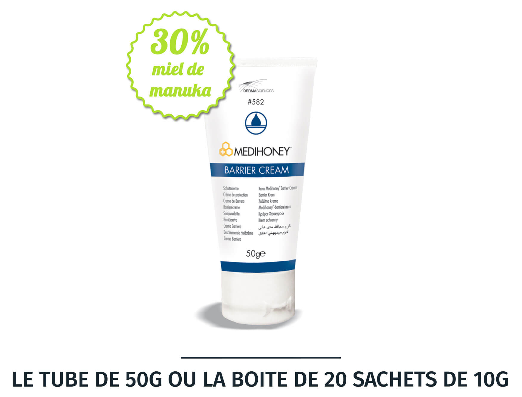 Crème de protection au miel de manuka