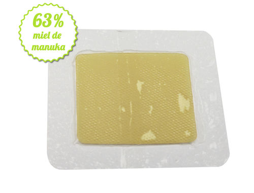 Pansement hydrogel adhésif au miel de manuka